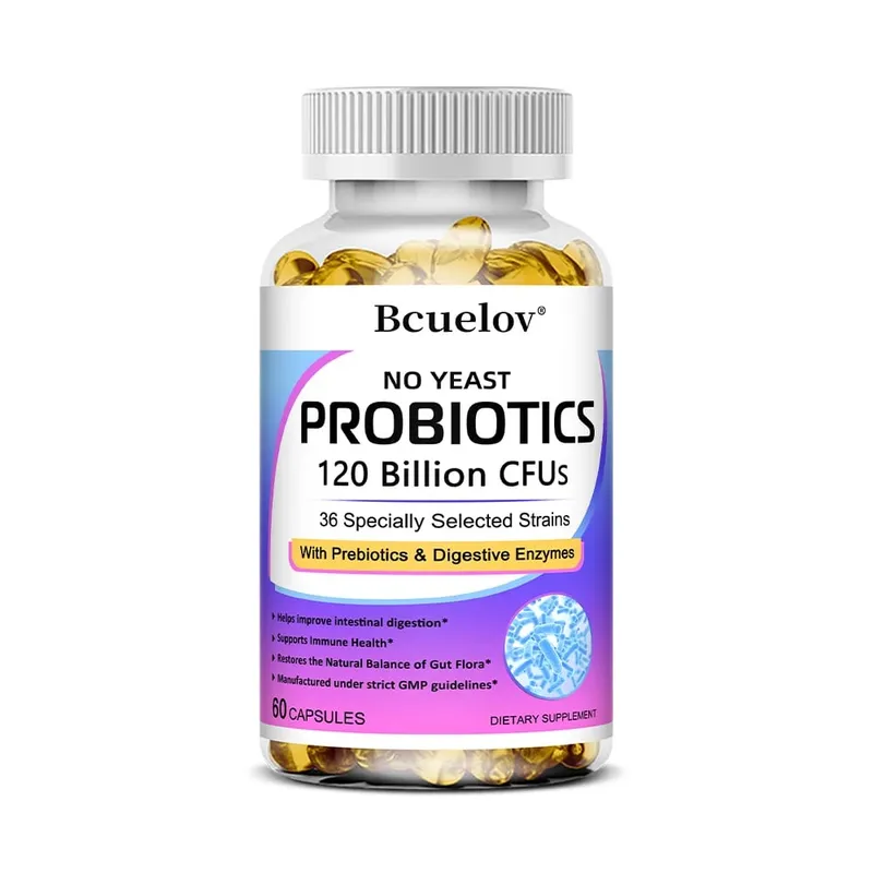 Probiotik Premium dengan Prebiotik dan Enzim Pencernaan Untuk Membantu Penghadaman dan Meningkatkan Sistem Imun - 120 Kapsul — image 9