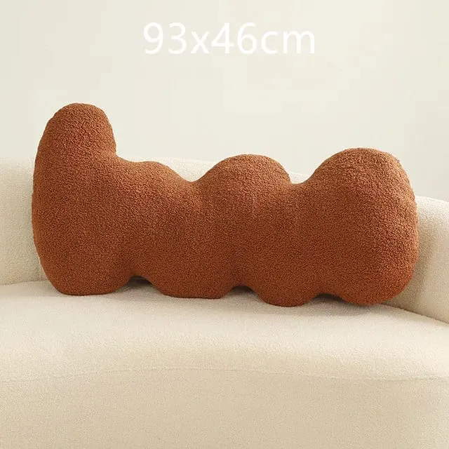New Nordic Ball Solid Color Cushion Stuffed Flower Plush Pillow for Sofa Waist Office Cushion Kid Toy Gifts Home Decoration — image 30