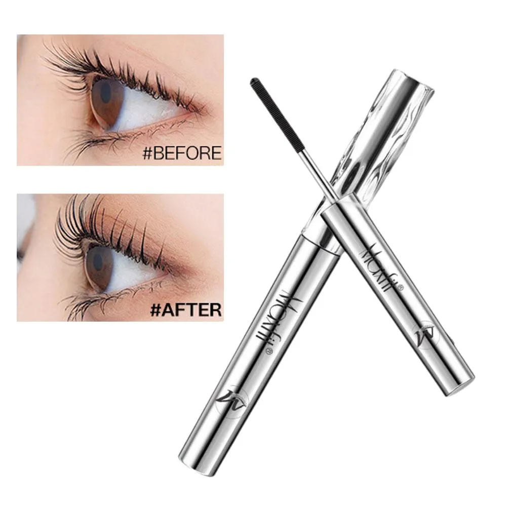Professional Metal Wand Mascara Waterproof Long Lasting Eyelash Curling Lengthening Mascara Non-Smudge Eye Makeup Cosmetic Tools — image 6