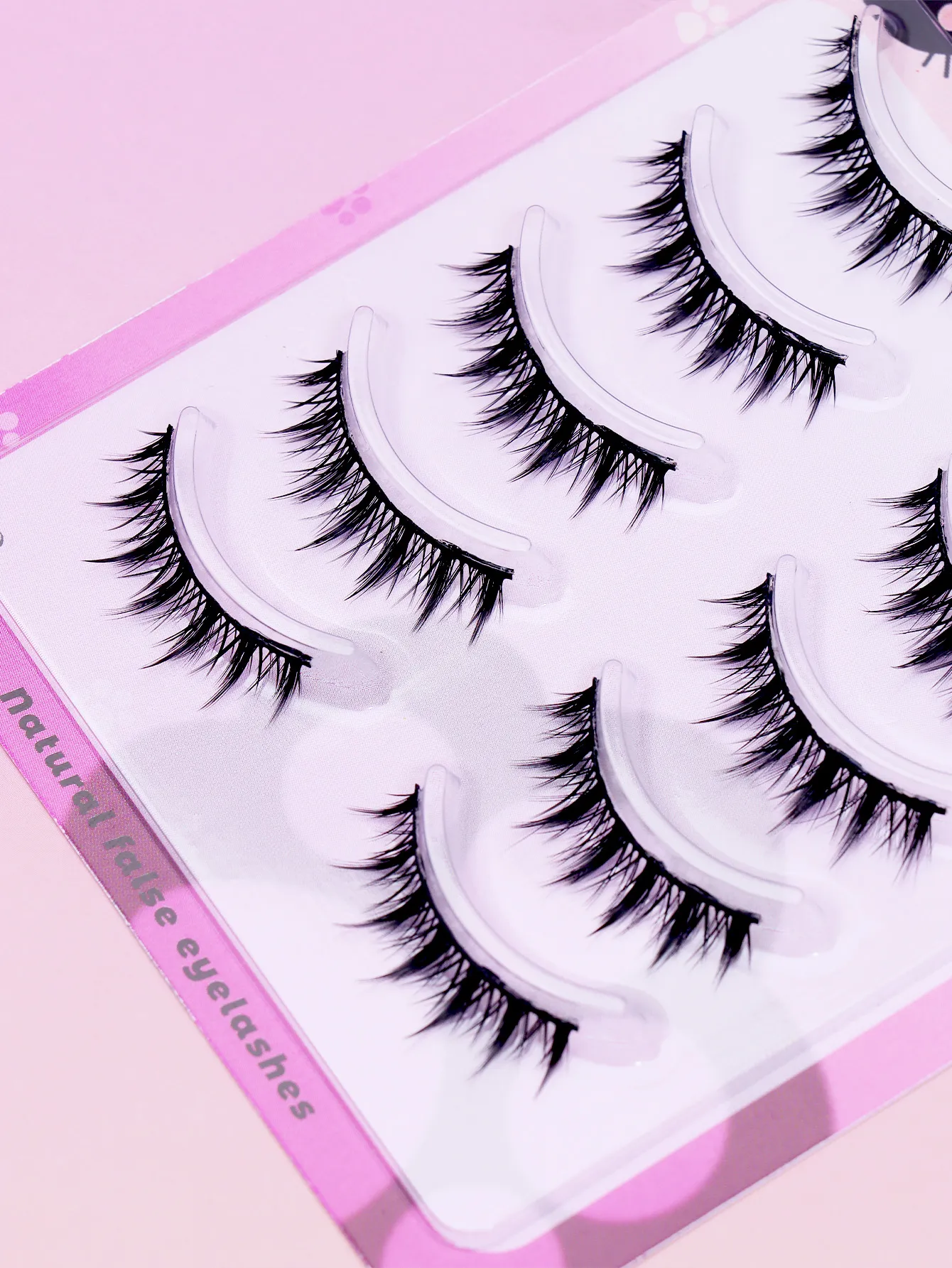 Spiky Devil Cat-Eye ריסים מלאכותיים 5-10 מ"מ Wispy Spiky Strip ריסים Natural Fluffy Fox Eye הארכת ריסים רך כמו מינק תלת מימד — image 4