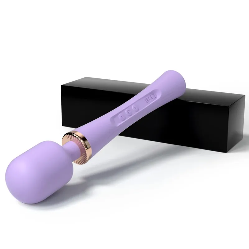 29 cm großer AV-Zauberstab-Vibrator, superstark, wiederaufladbar, Silikon, Erwachsene, Sexspielzeug für Frauen, starke Vibration, persönliches Massagegerät