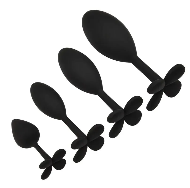 Perline anali in silicone Butt Plug Set Mini Piccolo Medio Grande Plug anale Quadrifoglio Anal Trainer Giocattolo del sesso Uomini Donne Gay — image 3