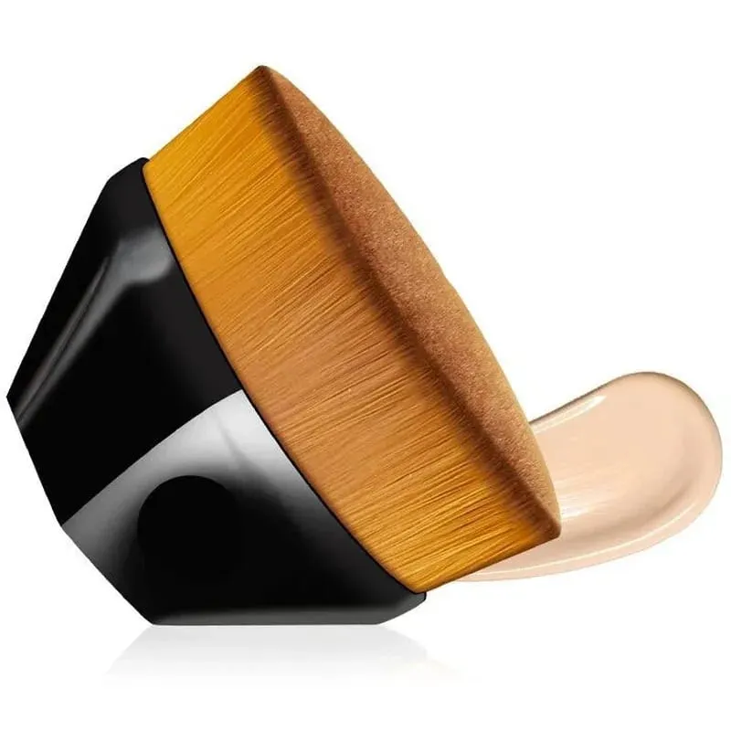 1/2ks Nový kouzelný štětec na make-up Beauty Powder Face Blush Štětce Přenosný profesionální podkladový štětec Velký kosmetický měkký základ — image 8
