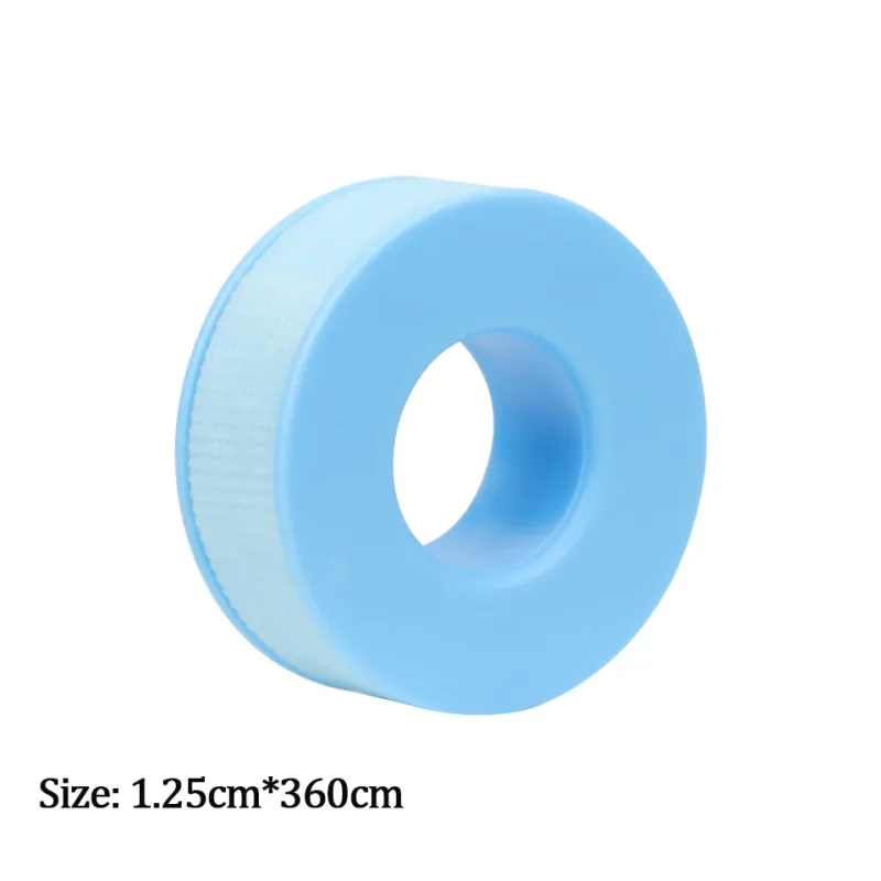 New10pcs Non-woven Silicone Gel Eyelash Tape Breathable Sensitive Resistant Microporous Eyelash Extension Color Tape Makeup Tool — image 11