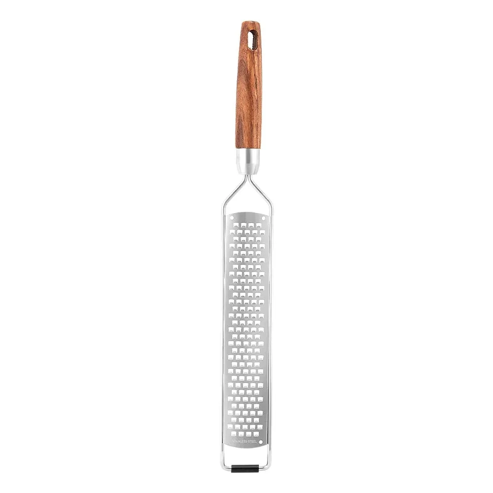 Stainless Steel Cheese Grater Slicer Lemon Zester Chocolate Chopper Fruit Peeler Planer Non-Slip Handle Lightweight Cook Gadgets — image 7
