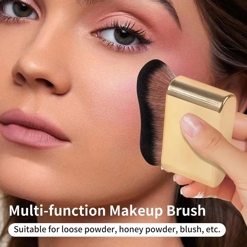 Baru 1 Buah Kuas Rias Kuas Sirene untuk Riasan Alas Bedak Tubuh untuk Tan Sunless Tanner Makeup Self Tanning Mousse Alat Kosmetik — image 5
