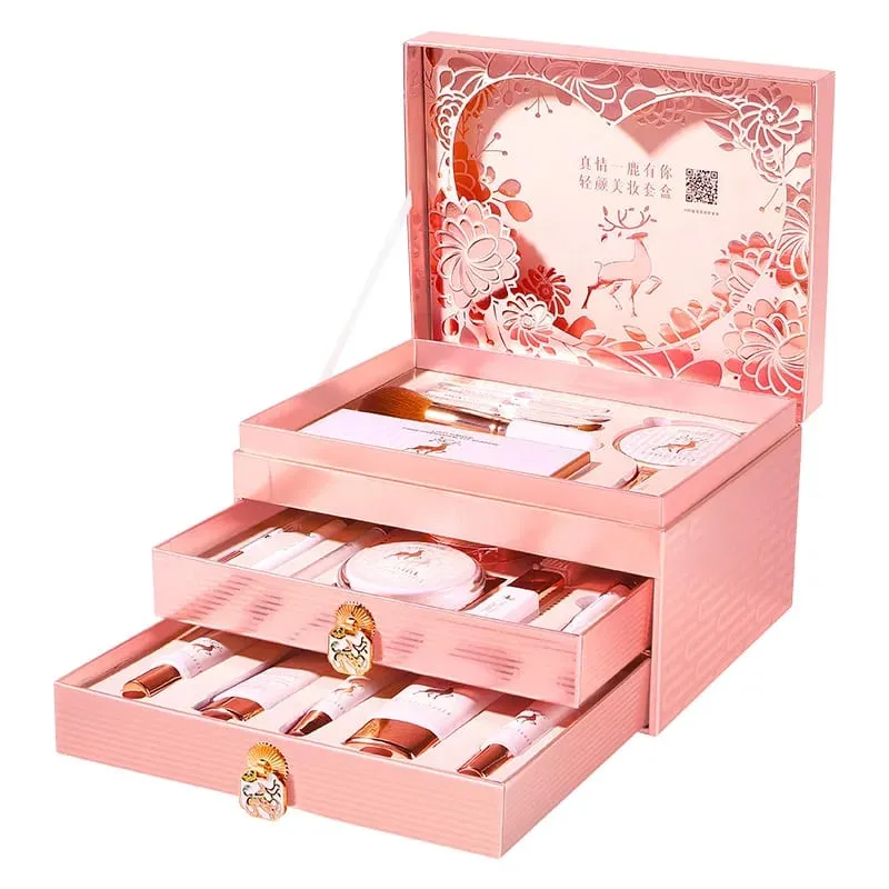 Ensemble de maquillage cosmétiques véritable ensemble complet de 20 pièces coffret cadeau de beauté pour les cadeaux d'anniversaire et de saint-valentin — image 6
