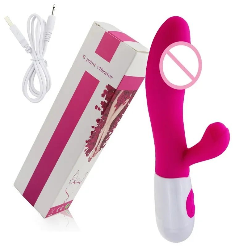 Thực Tế Thỏ Dương Vật Giả Dual Máy Rung Điểm G Âm Vật Kích Thích Máy Massage Rung Mạnh Mẽ Âm Đạo Masturbator Nữ Đồ Chơi Tình Dục — image 10