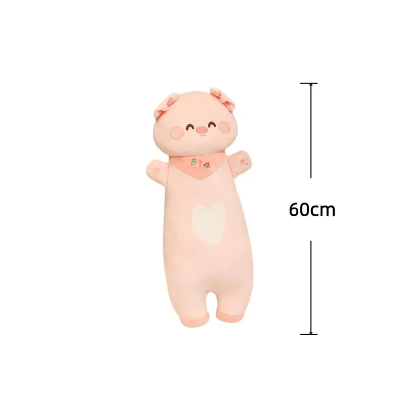 Aninimal หมอน Plush 60/80 ซม.กระต่ายหมูตุ๊กตาหมีตุ๊กตาหมีตุ๊กตาหมอน Kawaii ของเล่นตกแต่งบ้านมาพร้อมกับ Sleep ของเล่นวันเกิด Surprise ของขวัญ — image 10
