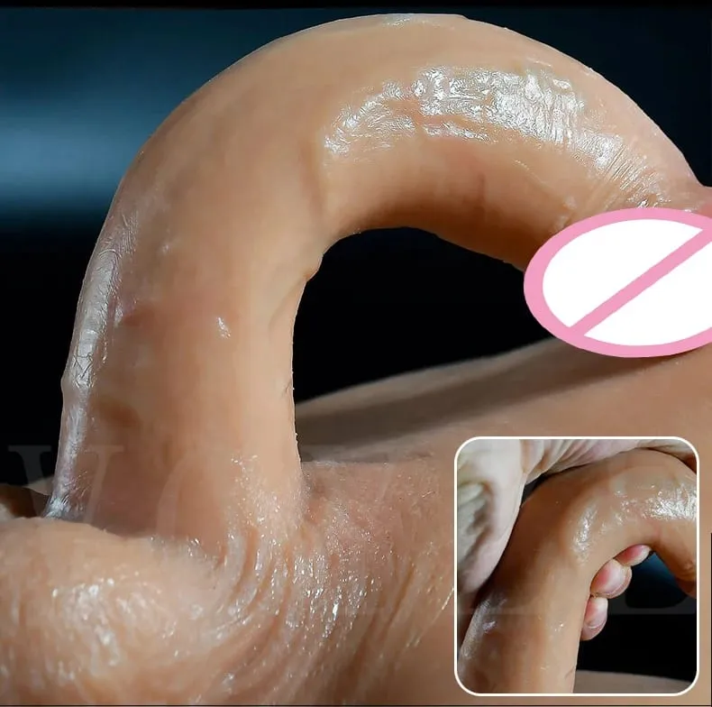 Strapon Strapon Pegging in silicone per donne Pantaloni per pene Masturbatori Pene Realistici Dildo Giocattoli sessuali per donne Lesbiche Adulti 18+ — image 4