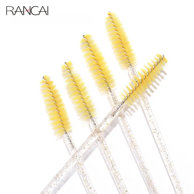50 ชิ้น Disposable แปรงขนตา Extension คริสตัล Eyebrow แปรงมาสคาร่า Eye Lashes ชุดเครื่องมือเครื่องสำอางค์แต่งหน้าความงาม — image 6