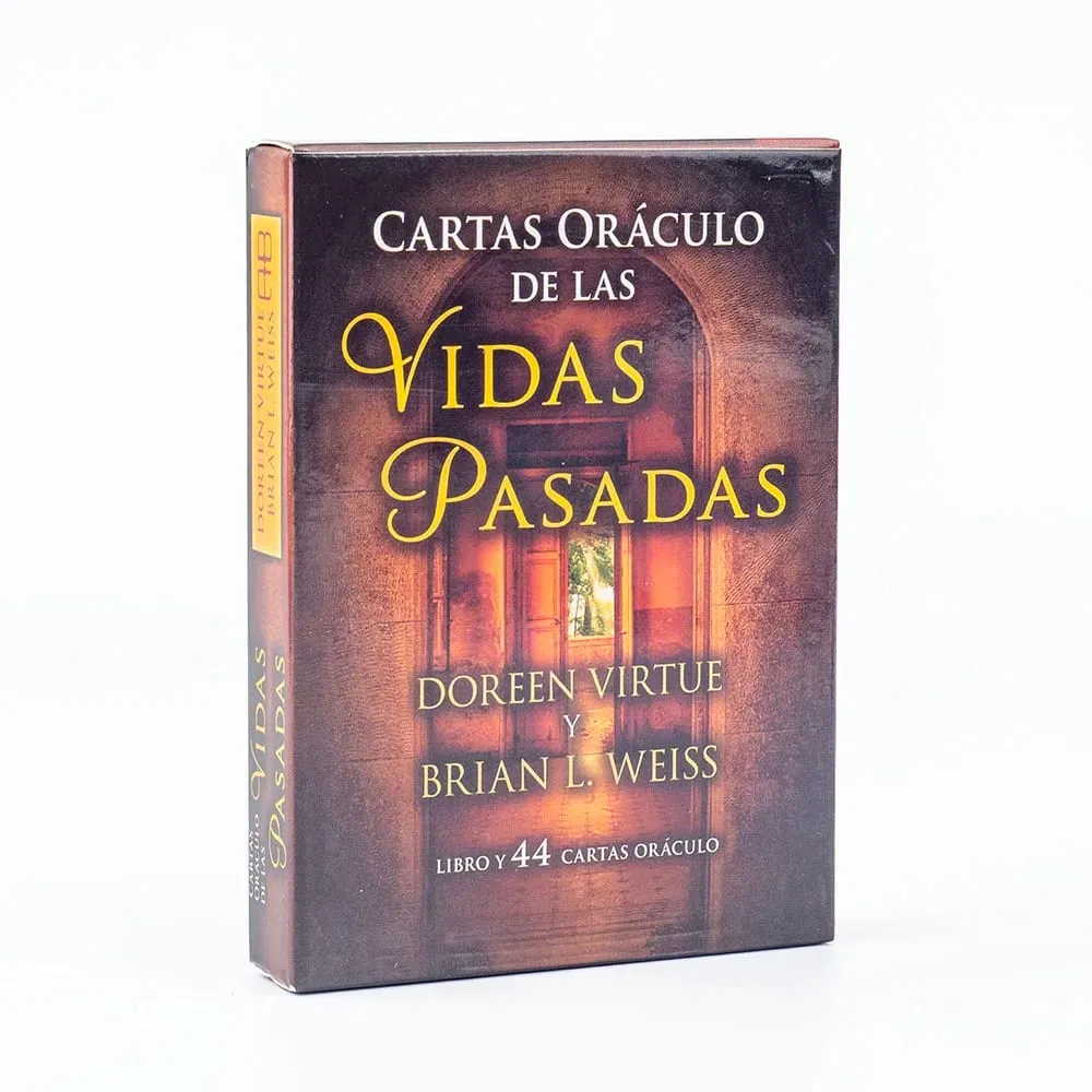 Kiếp trước Oracle Cards A 44 Tarot Phiên bản tiếng Tây Ban Nha Phiên bản bói toán Bộ bài bói toán Borad Chơi trò chơi 10.3*7.4cm — image 1
