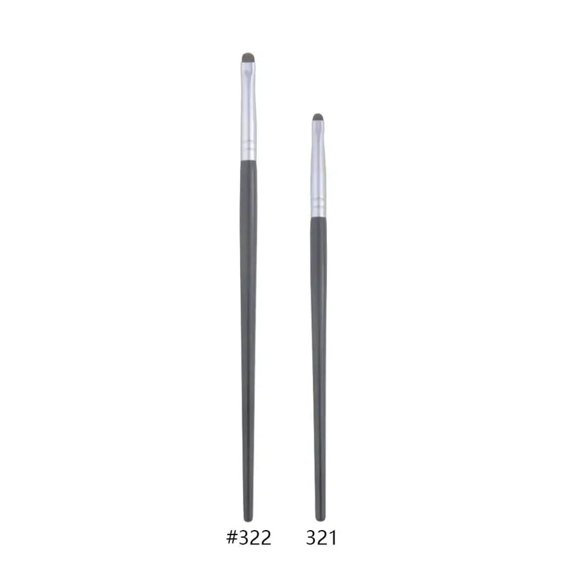 1 pezzo dettaglio piccolo ombretto pennello per trucco pony ombretto di precisione pennelli per trucco strumenti cosmetici sfumino affusolato — image 18