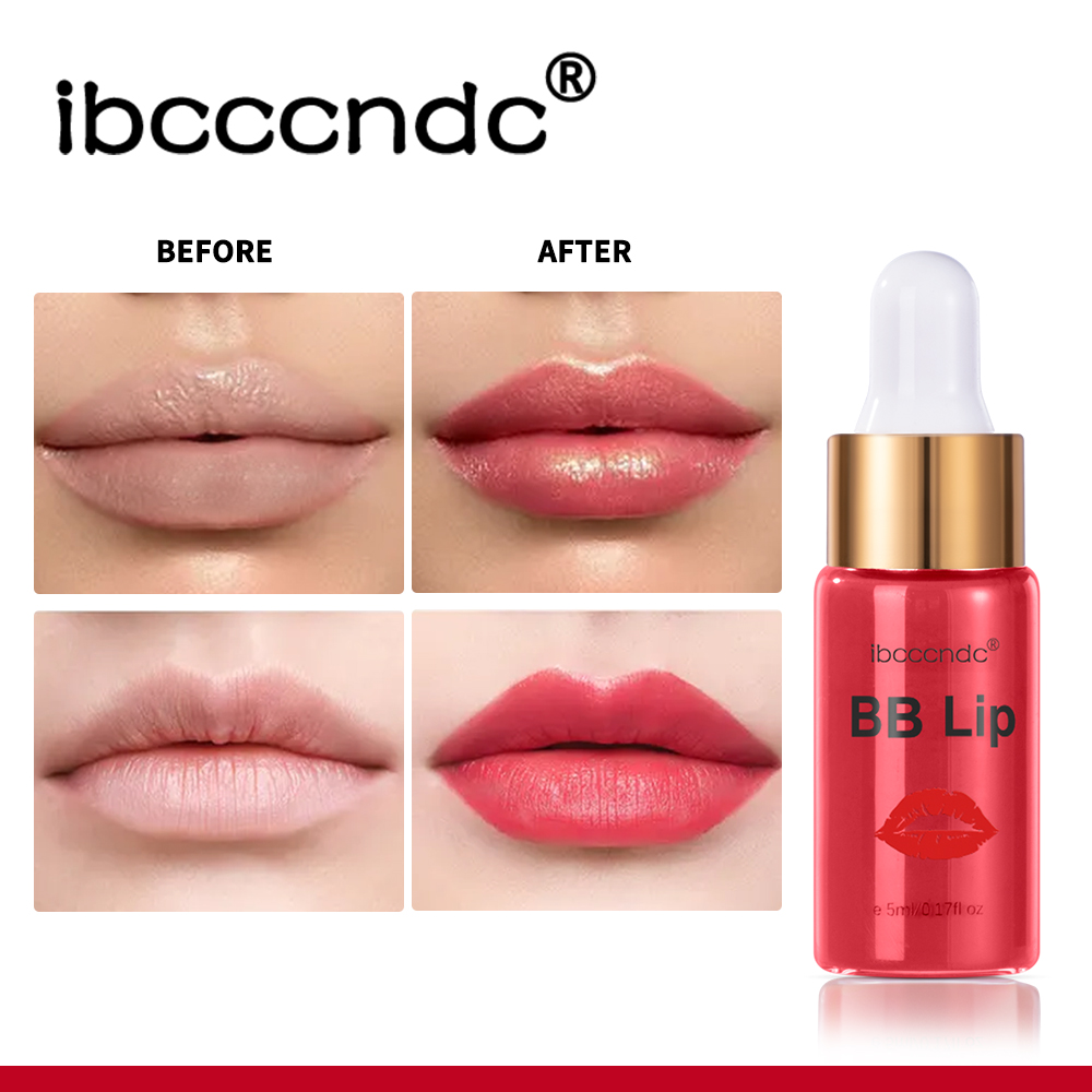 BB Lips Ampoule Serum Starter Set Semi-Permanent BB Lip Gloss Tinted Pigment Lasting Moisturizing Para sa Lip Care Korea Glow — image 4