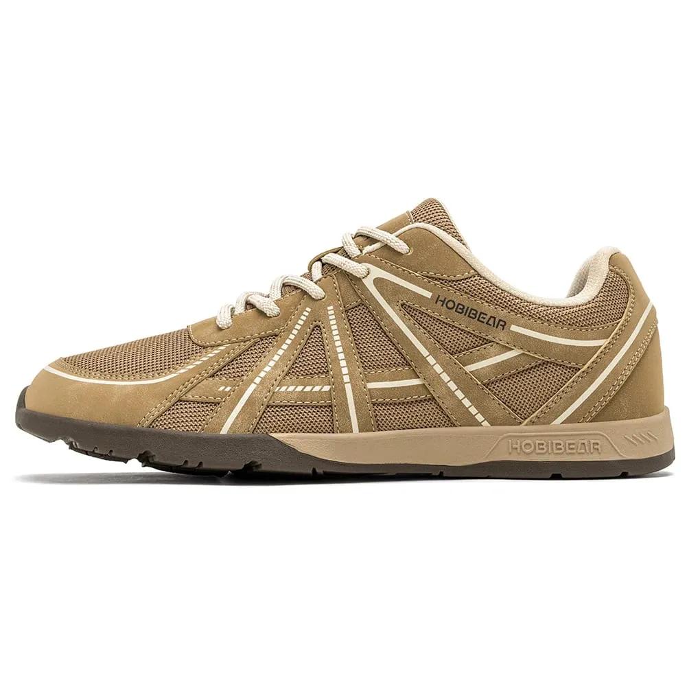 Wide Toe Box Walking Shoes Unisex Barefoot Cross Training Sneakers Classic Retro Lace-Up Running Shoes — image 9