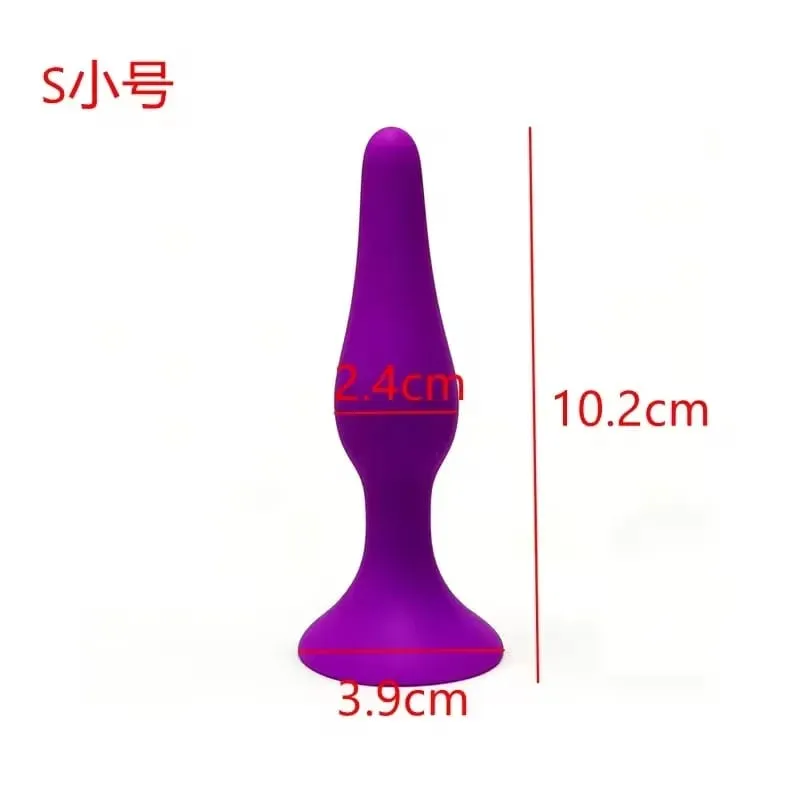 S/L/XL Silikon Anal Plug Butt Plug Anüs Stimülasyonu Prostat Masajı Seks Oyuncakları Kadın Erkek Eşcinsel Anal Dilatör Seks Shop Bdsm — image 11