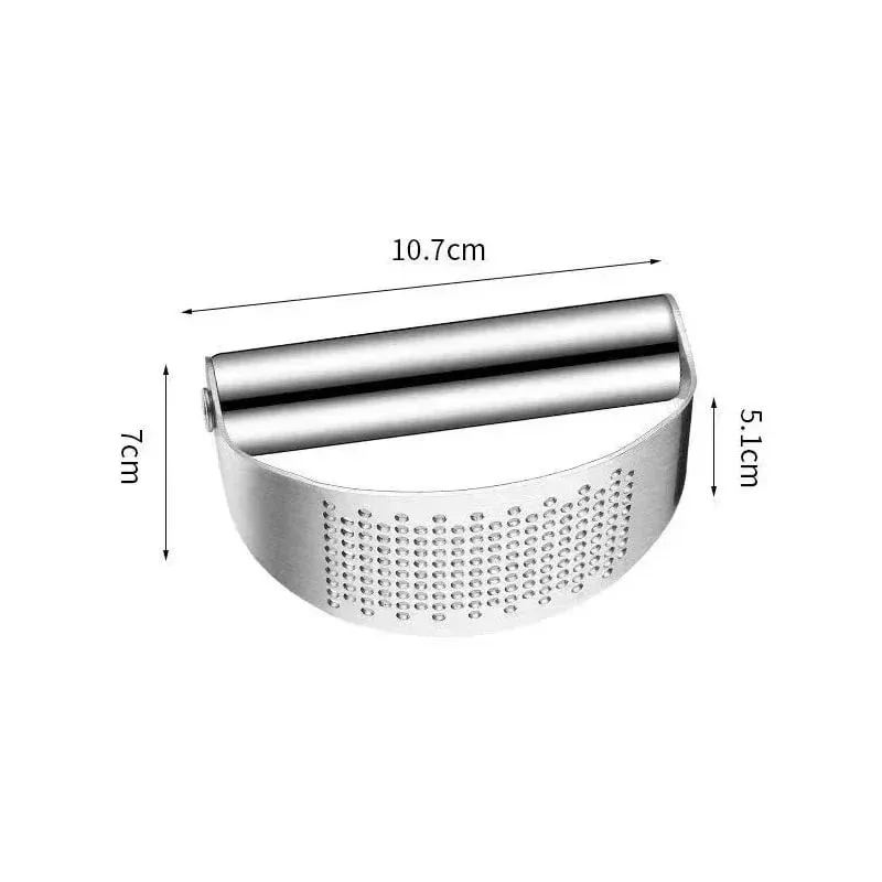 Exprimidor Manual de ajo de acero inoxidable mejorado, triturador basculante de jengibre y ajo, herramientas para cortar ajo, utensilios de cocina — image 5