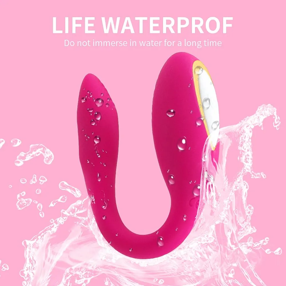 10 Mode U Bärbar Dildo Trådlös Fjärrkontroll Vibrator för Par Kvinna G Spot Stimulator Sexleksaker Varor för Kvinnor Vuxna 18 — image 4