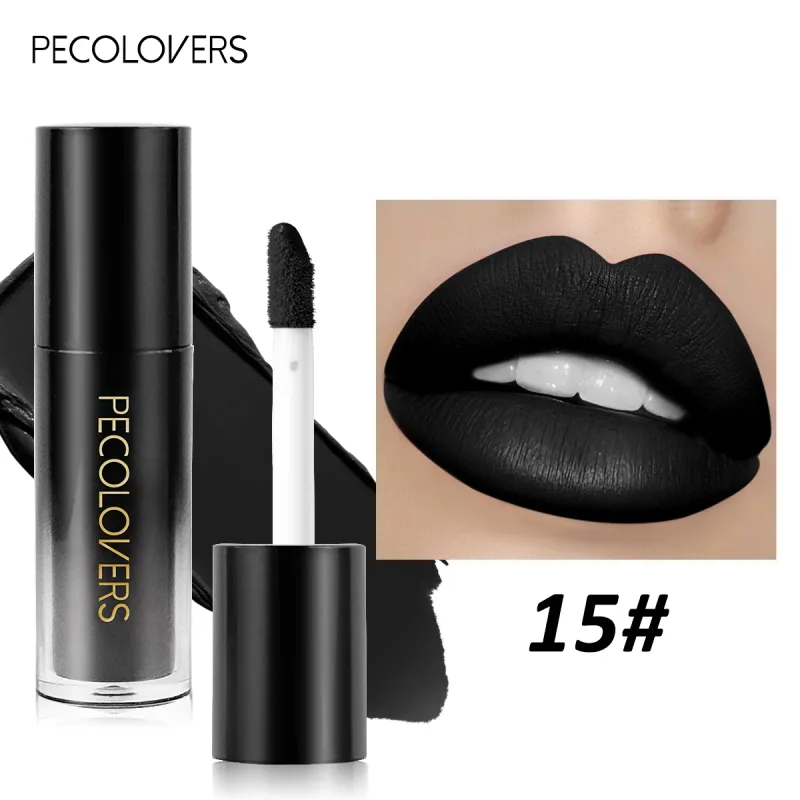 หลายสี Matte Velvet ลิปกลอสกันน้ำ Long-Lasting Non-Stick CUP Smooth ลิปสติกใช้สีสูง Rendering — image 20