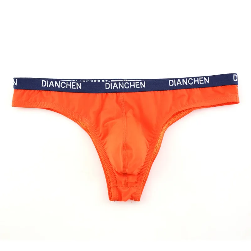 1pc Sexy hommes élastique glace soie Bikini slips respirant Jockstrap poche sous-vêtements taille basse homme culotte — image 34