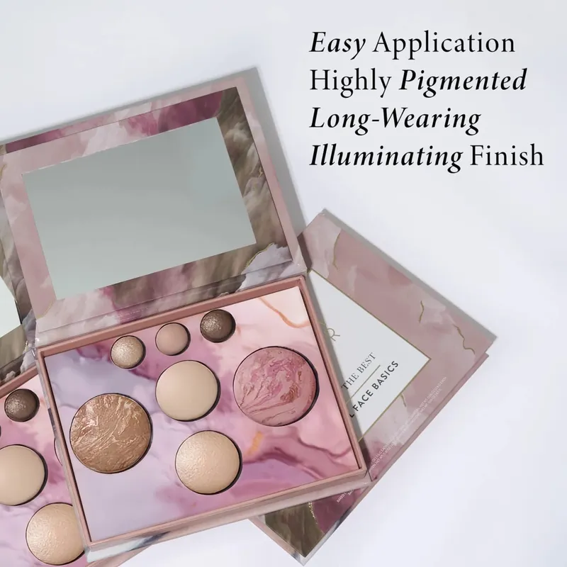 Tuscan Dreams Holiday Baked Starter Kit (4-teilig) – Make-up-Palette für das ganze Gesicht, Grundierung mit Pinseln in limitierter Auflage
