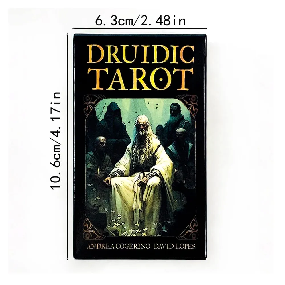 Karten, 78 Karten, Wahrsagerei, geheimnisvolle Wahrsagerei, Brettspiel, Kartenspiel, spirituelles Zubehör für Tarot-Sammler — image 6