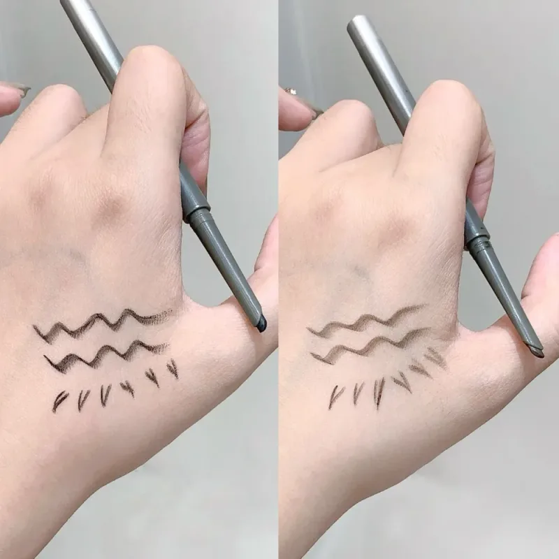 Kakashow Klej Eyeliner Śpiący jedwabny pędzel Natural Color Długotrwały makijaż oczu Wodoodporny Aegyo Sal Rozjaśnij Łatwe nakładanie makijażu — image 14