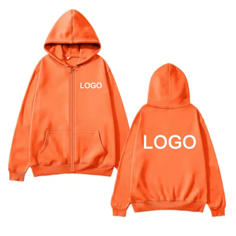 Customized Printed Zipper Hoodies Men Fashion Long Sleeve Zipper Up Sweatshirts Women Casual Personality Hoody Pullover Sudadera — image 15