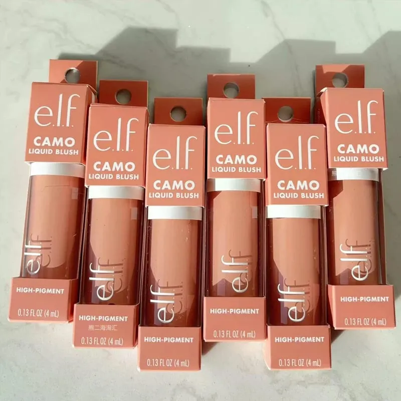 Bálsamo colorete líquido Elf con textura húmeda de Color, apariencia de maquillaje sin maquillaje, bálsamo labial Natural transparente, imprimación, esencia hidratante