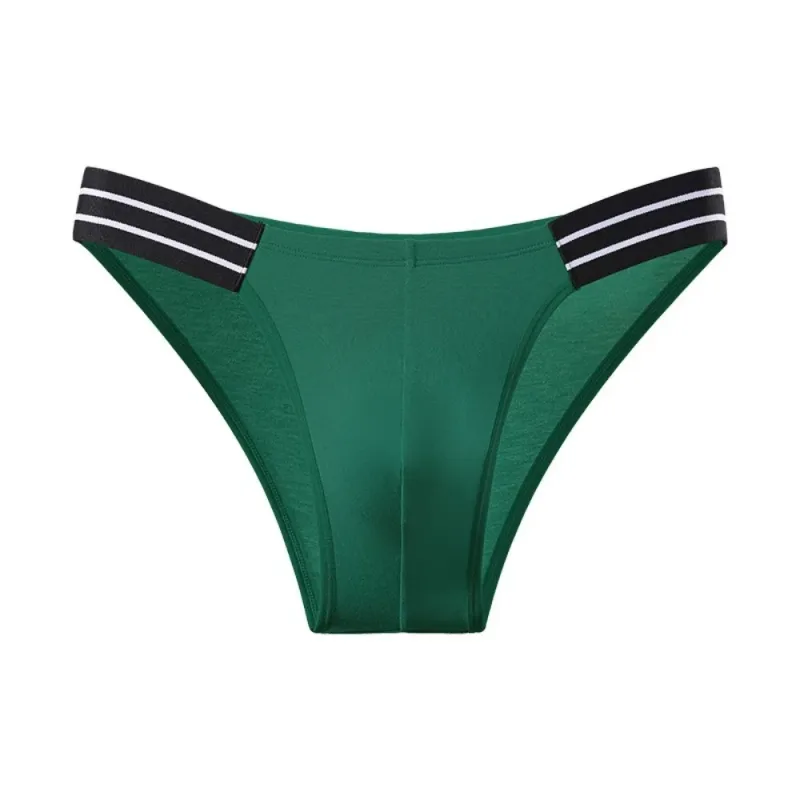 Onderbroeken Lingerie Heren Driehoek Slipje Streep Ademend Mannen Dunne Slips Midden Taille Grote Maat Ondergoed voor Mannen Geschenken — image 16