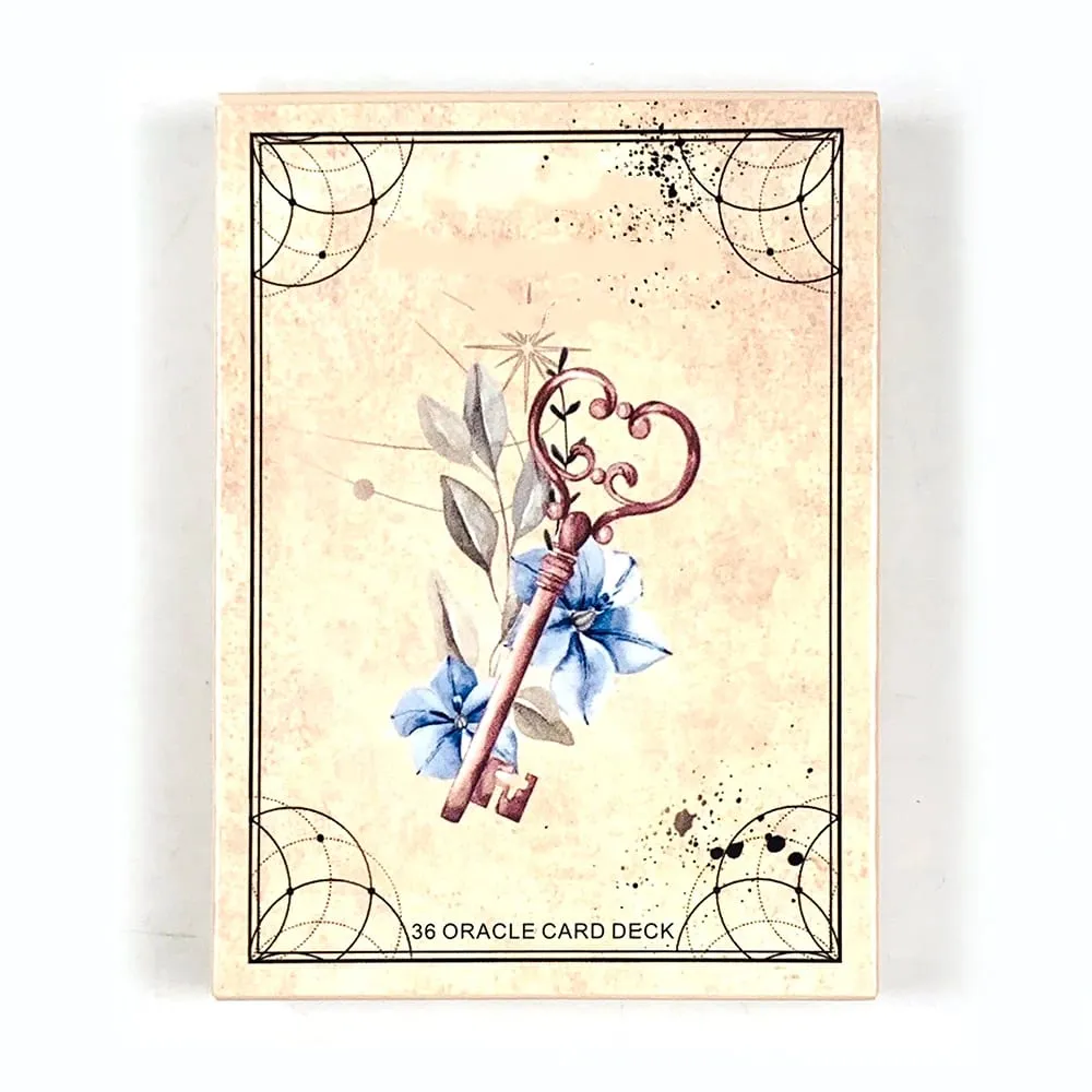 Heißverkauftes Oracle Cards-Brettspiel, englische Version, 36 Kartendeck, wunderschön illustriertes Fate Divination-Kartenspiel für die Familie