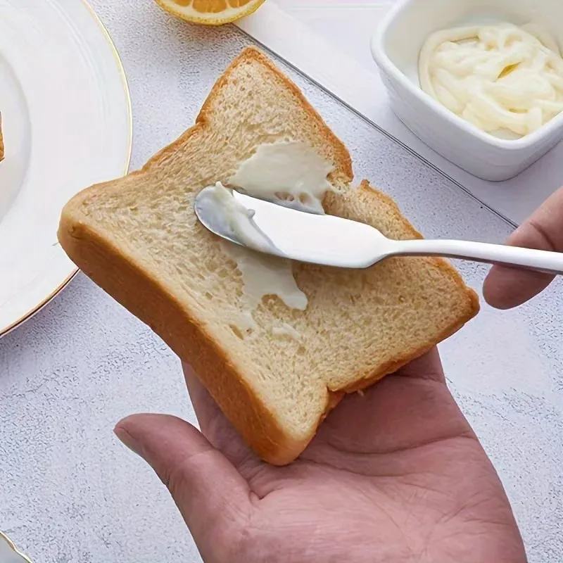 Penyebar Mentega Keju Keluli Tahan Karat - Pisau Serbaguna untuk Sandwic Jams Perasa Roti & Pembuka selera Pati Dapur — image 2
