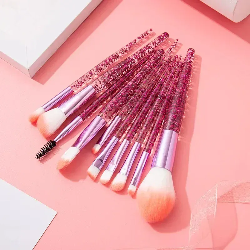 10PCS Make-Up Pinsel Set Professionelle Super weiche detail pinsel Rouge Pinsel Foundation Concealer Lidschatten Pinsel Dame Schönheit Werkzeug — image 3