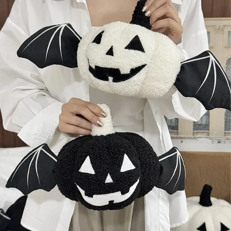 Festliches Halloween-Kürbis-Plüschkissen, weiches Kissen-Set, Geister-Spielzeug, Geschenk, kreative Heimdekoration für Kinder und Erwachsene, Party-Essentials — image 3