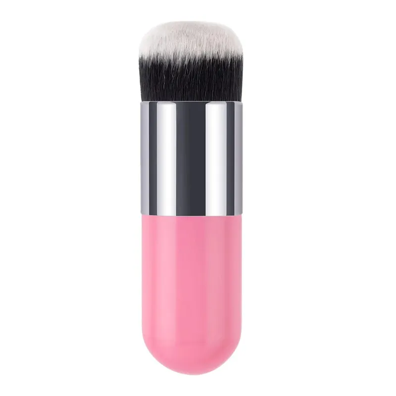 ใหม่ Chubby Pier Foundation Brush แปรงแต่งหน้าครีมแบนแปรงแต่งหน้าเครื่องสำอางมืออาชีพ — image 9