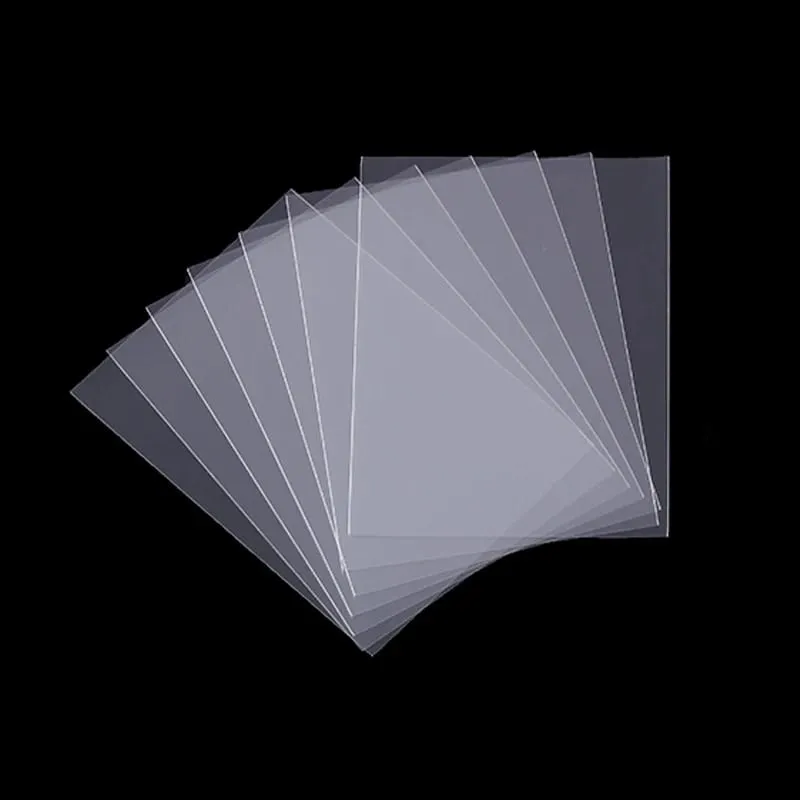 100-500Pcs Card Sleeves Transparent Cover Clear Protector Cards Holder For Board Playing Game ID Trading Folder Photo Pouch — image 4