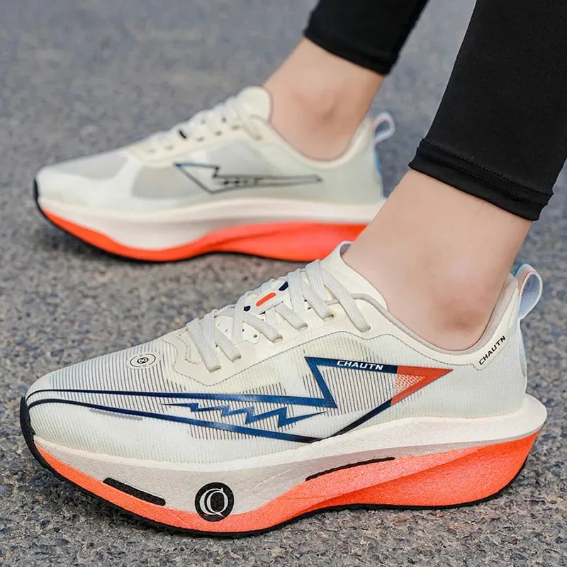 Men Running Shoes Carbon Board Speciality Marathon Athletic Nonskid Sneakers Sports Breathable Lightweight Women's Comfortable — image 6