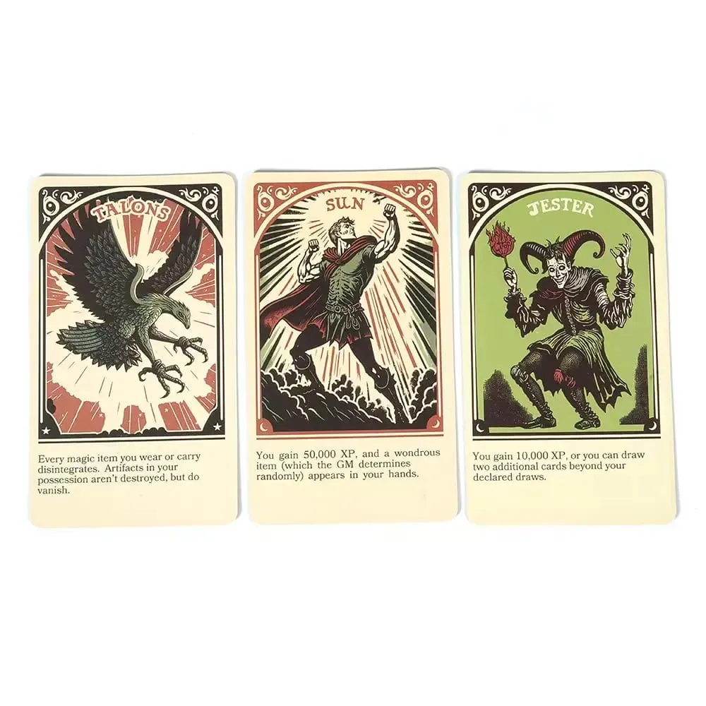 Deck Of Many Things Tarot Deck Tarotkarten Deck für einfache Anfänger Fate Fortune Telling Party Tabletop Brettspiel Oracle Cards — image 5
