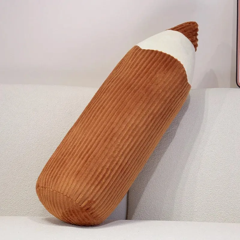 70CM Cartoon Colored Pencil Plush Pillow Soft Sofa Room Cushion Simulation Crayon Toys Nice Gifts