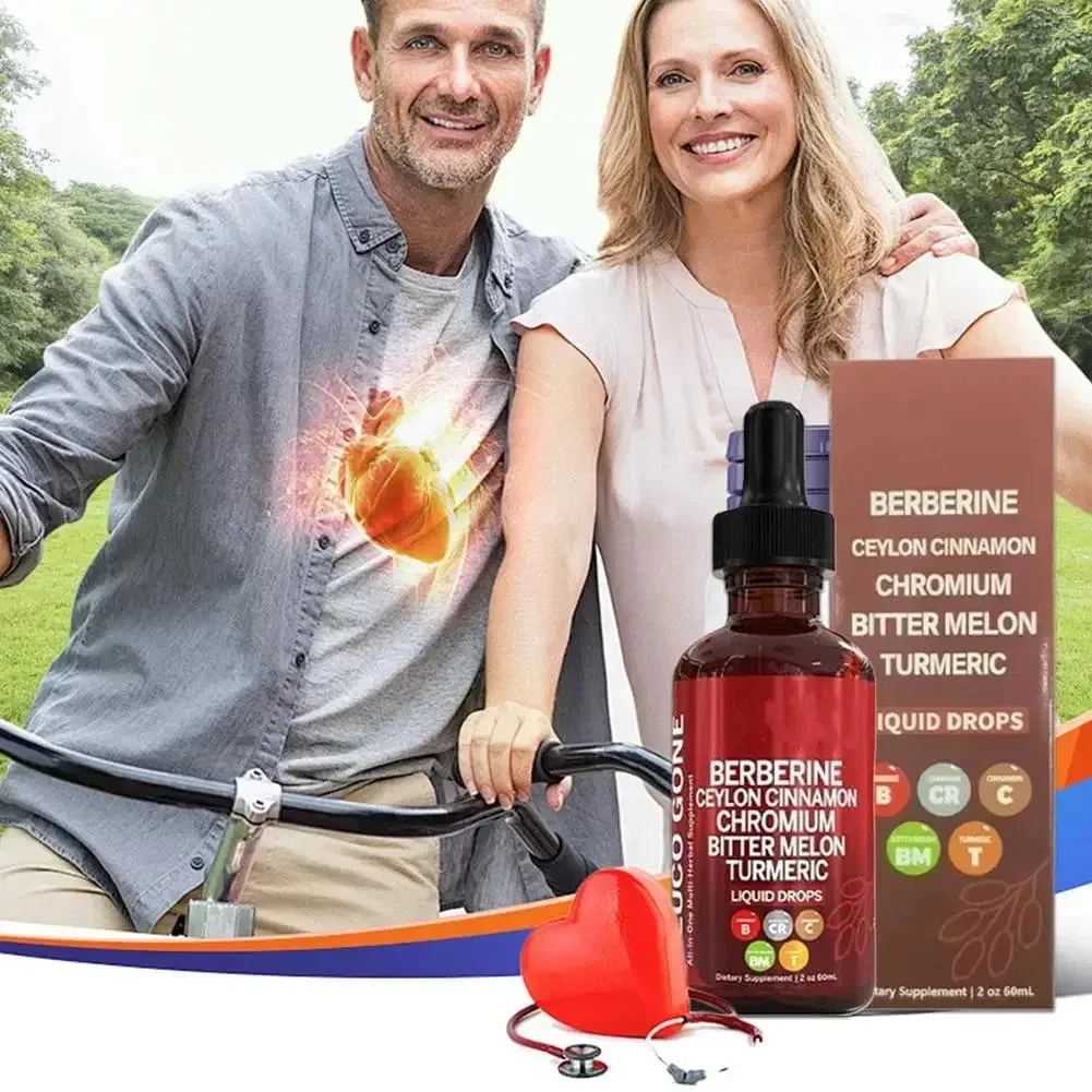 Berberine Cinnamon Droplets 60ml Natural Plant Formula Supports Blood Glucose Metabolism And Cardiovascular Health — image 5