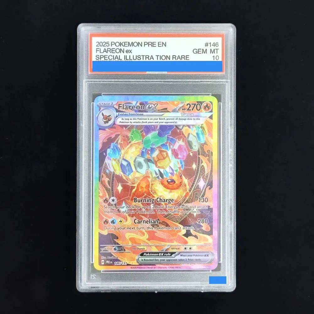 Proxy POKEMON PRE English PRISMATIC EVOLUTIONS #161 UMBREON ex Grado 10 Tarjeta de juguete de colección — image 4