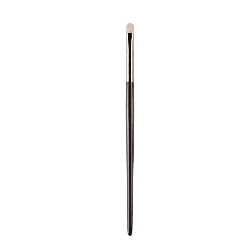 1pc White Pony Hair Ombretto Pennelli per trucco Piccola sbavatura Precisione Piega Dettaglio Smussatura Ombretto Pennello per trucco Liner Labbro