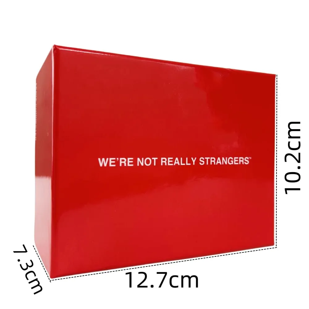 8 Stile „WE'RE NOT REALLY STRANGERS“ – ein interaktives Kartenspiel „Friendship Family Couples Edition“ – Eine „Best Friend Party“-Karte — image 4