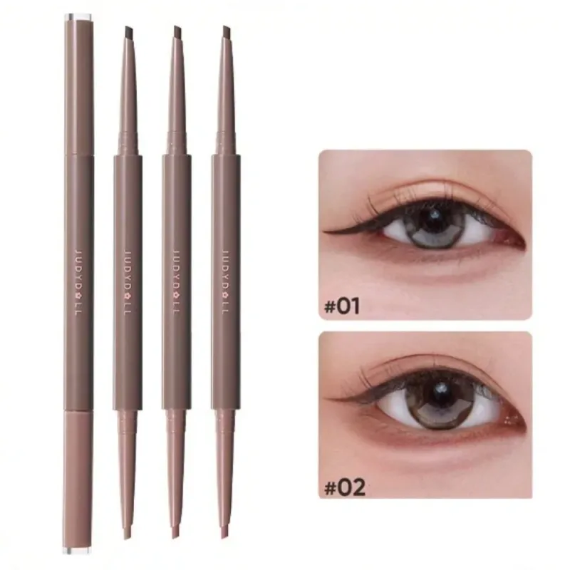 Judydoll Double Ended Eyeliner Lying Silkworm Gel Pen long Lasting Waterproof Non-Smudge Eyeliner Quick Drying Eye Makeup — image 3