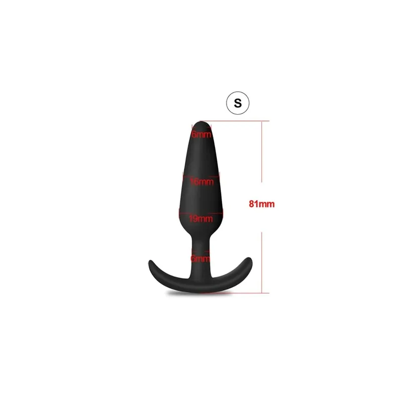 4 adet acemi silikon Butt Plug Anal Plug erkekler için prostat masaj aleti eşcinsel Mini Anal kurşun vibratör seks oyuncak erkekler kadınlar için