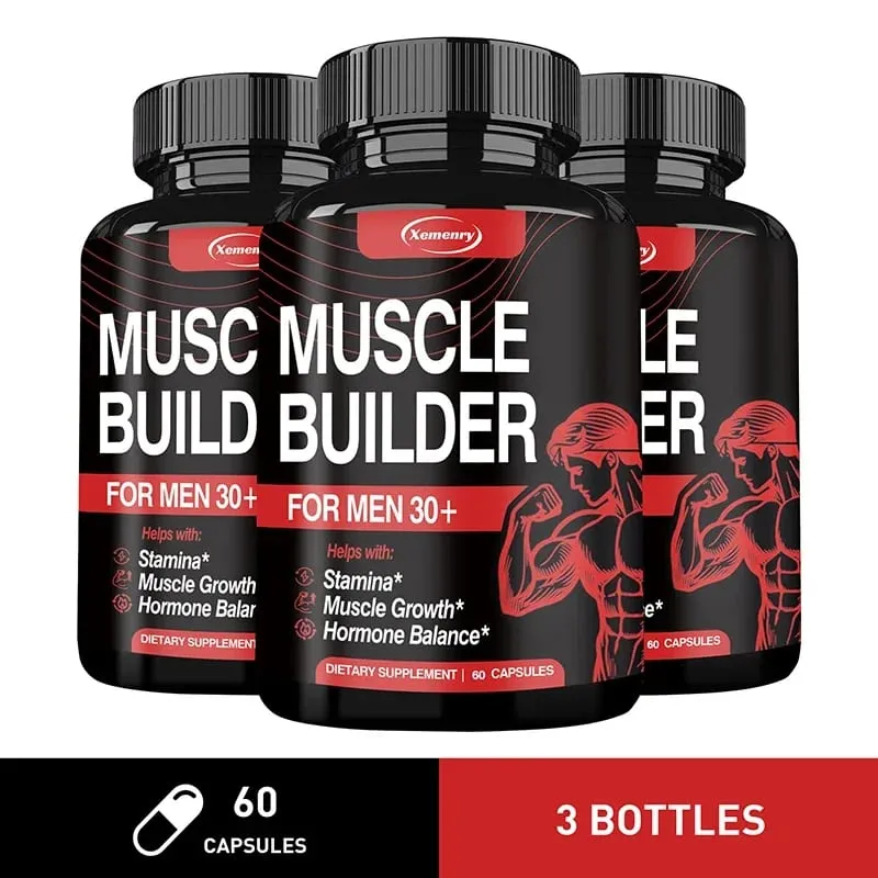 Muscle Builder for Men 30+ - Boosts Muscle Strength and Endurance Supports Hormone Balance — image 11