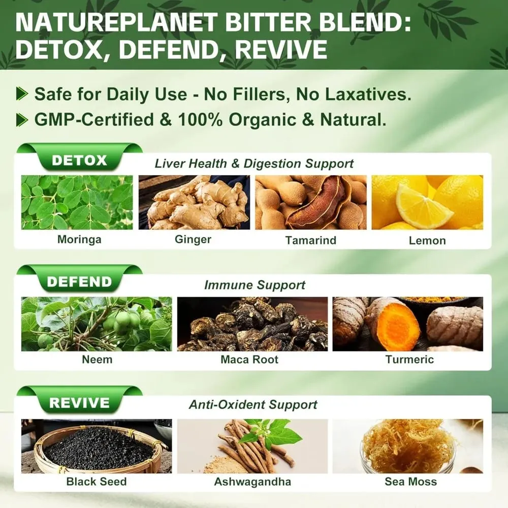 Soursop Tekuté kapky rostlinný extrakt s rostlinným extraktem se směsí ovoce a listů Soursop Daily Wellness Formula Vegan — image 5
