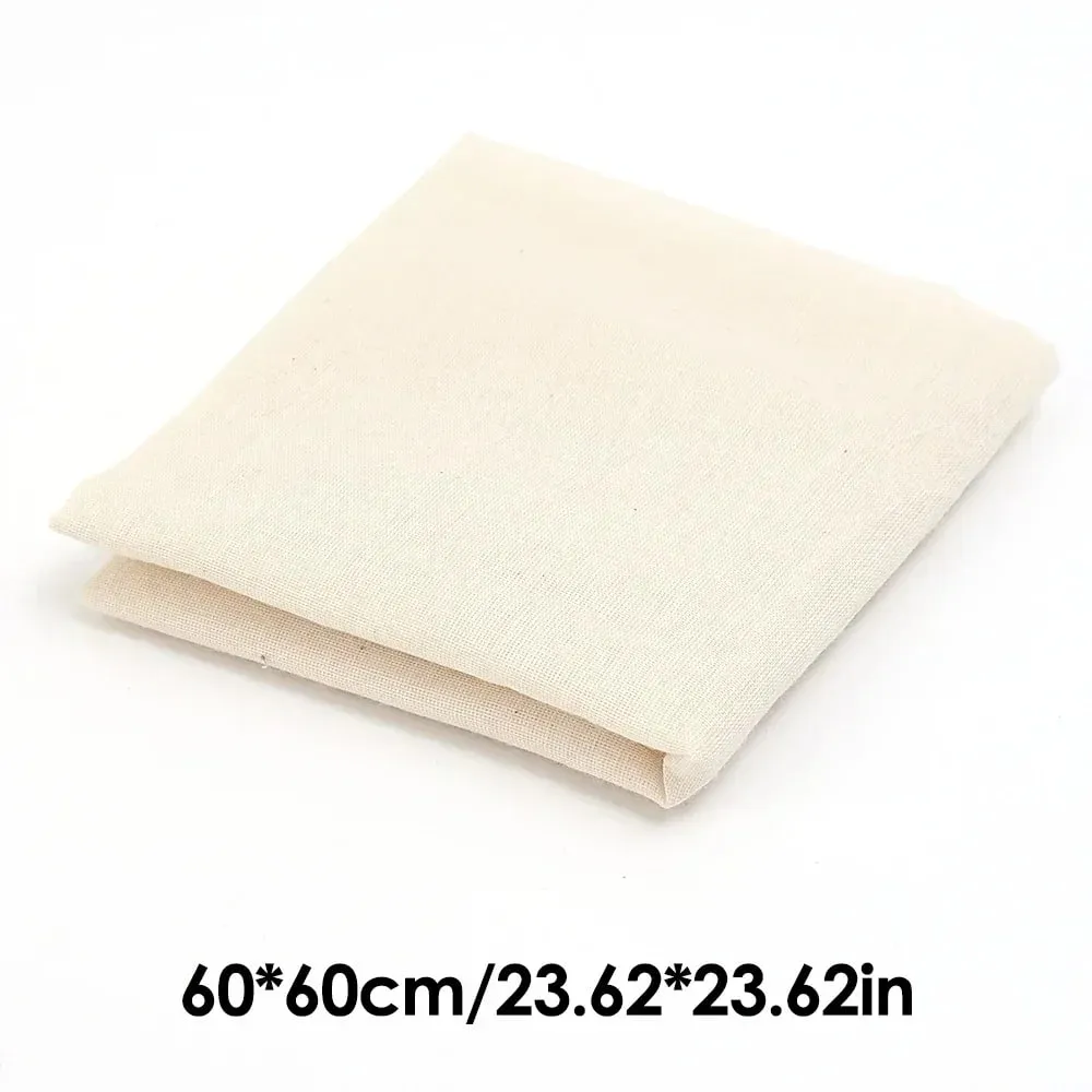 5/1PC Filtro di Stoffa Riutilizzabile In Fibra di Cotone Maglia del Colino Formaggio Birra Tofu Homebrew Filtro di Stoffa Da Cucina Cibo Fermento Filtro strumento — image 11