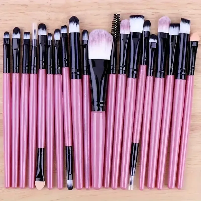 8st-20st sminkborstar set Mjuk fluffig ögonskugga Borste detalj Concealer Blush Loose Powder Foundation Highlighter Beauty Tool — image 20