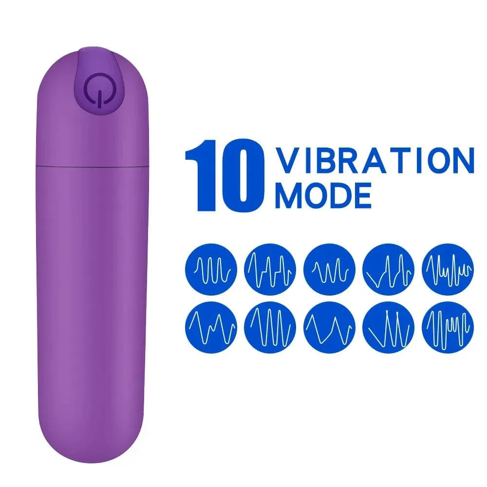 ที่มีประสิทธิภาพ Mini Bullet Vibrator หญิง Clitoris Stimulator Vibrating ไข่ Anal Plug ดูแลระบบนวด Masturbation Sex ของเล่นสำหรับผู้หญิง — image 5